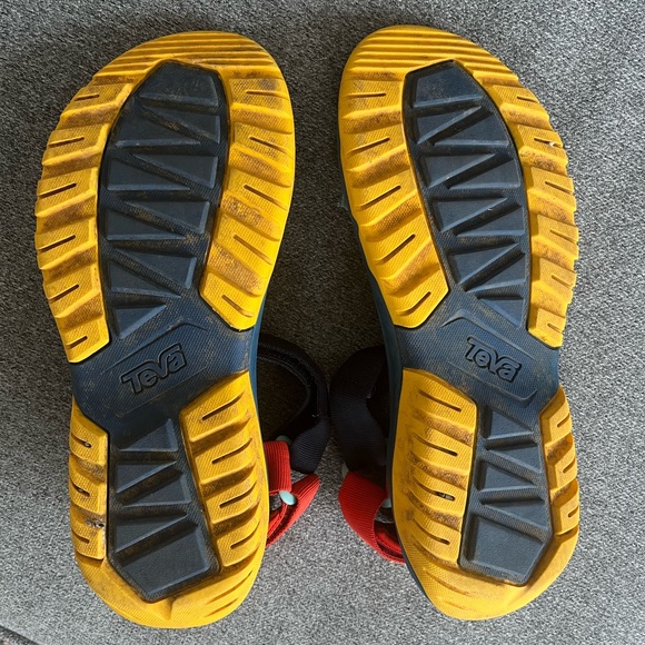 Men’s rainbow Teva tevas — water shoes - Picture 2 of 3